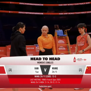 2025年 汇丰世界羽联世界巡回赛总决赛 韩悦[中国] vs [中国]王祉怡