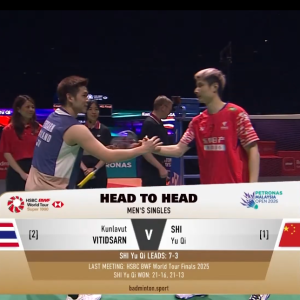 2026年 马来西亚公开赛 F 昆拉武特[泰国] vs [中国]石宇奇