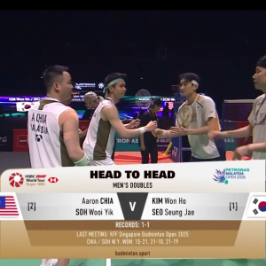 2026年 马来西亚公开赛 F 谢定峰&苏伟译[马来西亚] vs [韩国]金元昊&徐承宰