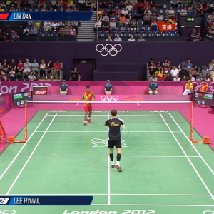 2012年 伦敦奥运会 男单SF 林丹[中国] vs [韩国]李炫一