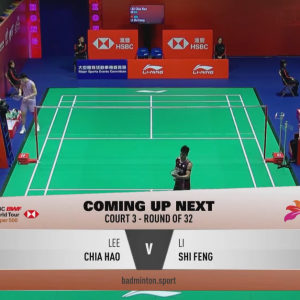2025年 李宁香港公开赛 R32 李佳豪[中国香港] vs [中国]李诗沣