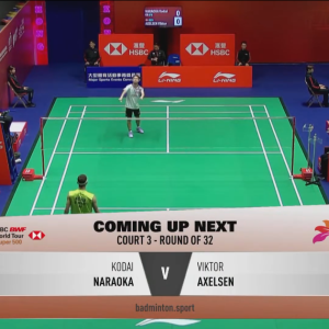 2025年 李宁香港公开赛 R32 奈良冈功大[日本] vs [丹麦]安赛龙