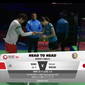 2026年 印度公开赛 女单 QF 王祉怡[中国] vs [日本] 仁平菜月