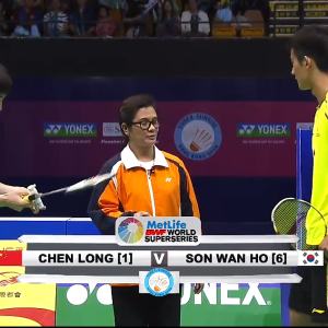 2014年 香港公开羽毛球锦标赛 男单 F 谌龙[中国] vs [韩国]孙完虎