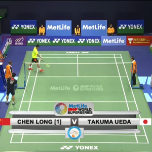 2104年 香港公开羽毛球锦标赛 男单 QF 谌龙[中国] vs [日本]上田拓马