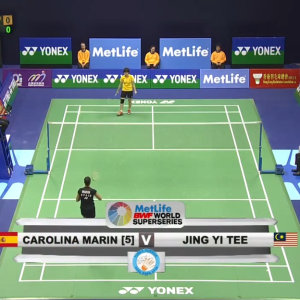 2014年 香港公开羽毛球锦标赛 女单 QF 卡罗琳娜·马林·马丁[西班牙] vs [马来西亚]郑清亿